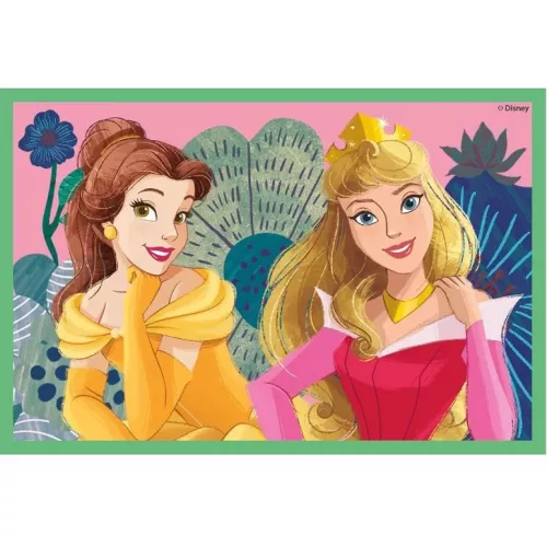 Disney princezné Bonding Story kocky 6 ks Clementoni