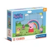 Príbehová kocka Prasiatka Peppa Nature Class 12 dielov Clementoni