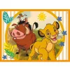 Disney Classics Pruhovaný rám príbehová kocka 12 dielov Clementoni