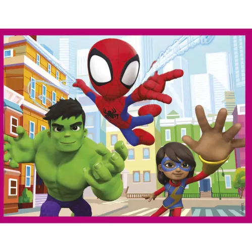 Príbehová kocka Spiderman Spidey 12 dielikov Clementoni