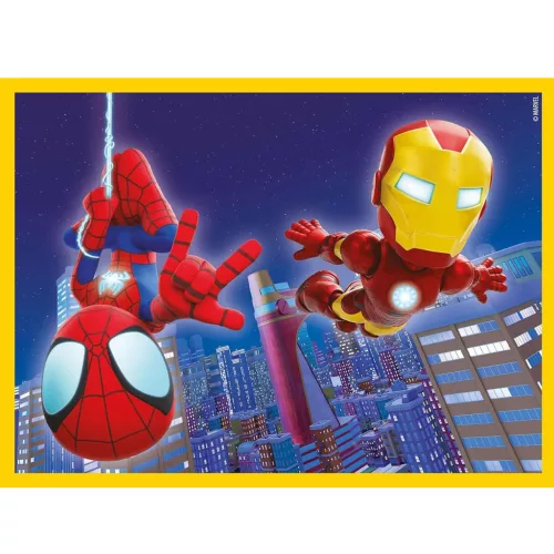 Príbehová kocka Spiderman Spidey 12 dielikov Clementoni