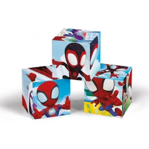 Príbehová kocka Spiderman Spidey 12 dielikov Clementoni