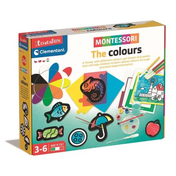   Színek felfedezése Montessori készségfejlesztő játék Clementoni