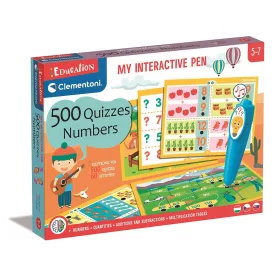   Interaktives Stiftfertigkeitsspiel (500 Stück) mit zahlreichen Quizfragen (Clementoni Education)