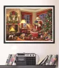 Karácsonyi Santa's Gift 1000 db-os puzzle Clementoni