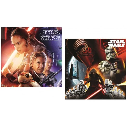 Star Wars The Force Awakens párnahuzat 40x40 cm