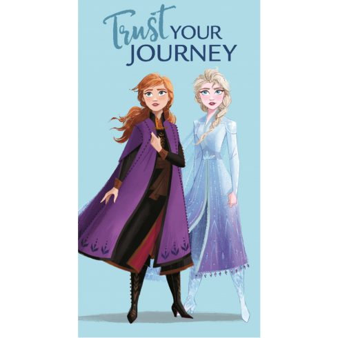 Disney Jégvarázs Journey kéztörlő arctörlő, törölköző 35x65cm