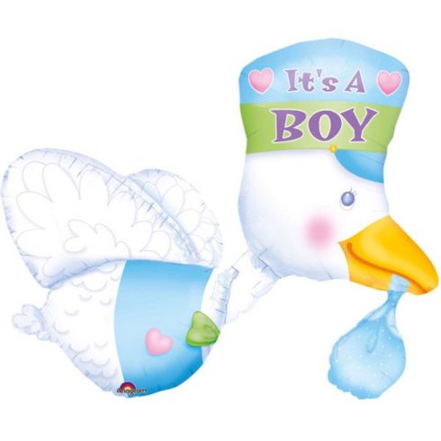 Baby Boy fólia lufi 81 cm