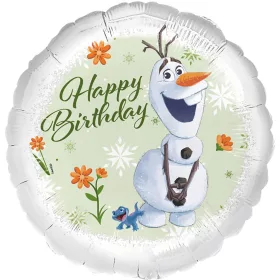 Disney Jégvarázs Olaf & Bruni fólia lufi 45 cm