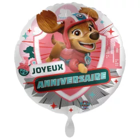   Paw Patrol Liberty Joyeux Anniversaire fóliový balón 43 cm