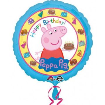 Peppa malac Cake fólia lufi 43 cm
