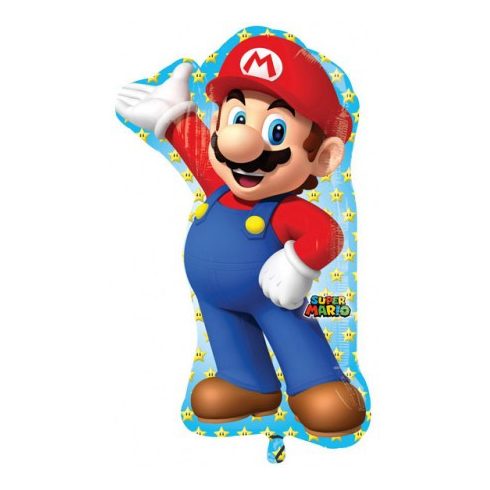 Super Mario fólia lufi 83 cm