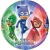 Fóliový balón Pizzy Heroes Trio guľatý 40 cm
