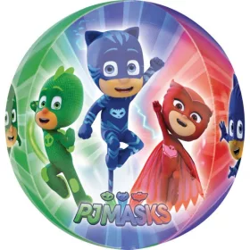Pizzy Heroes Trio Kugel-Folienballon 40 cm