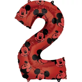 Fóliový balón Disney Mickey Mouse Červený 2 66 cm