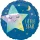 Fóliový balón Blue Star Little Star 43 cm