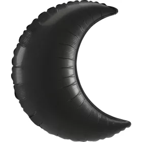 Fóliový balón Onyx Crescent Moon 66 cm