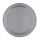 Silberne Pappteller, 8er-Set, 23 cm