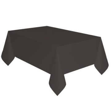 Black, Fekete papír asztalterítő 137x274 cm