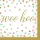 Salvete Confetti Woo Hoo 36 kom 25x25 cm