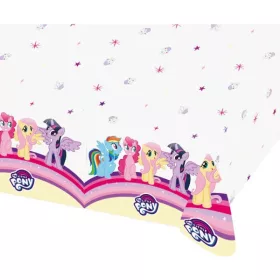   My Little Pony Regenbogen-Glitzer-Tischdecke aus Kunststoff, 120 x 180 cm