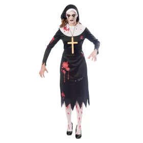 Nonnen-Zombie-Kostüm für Erwachsene, Größe M/L