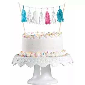 Bunte Meerjungfrauen-Kuchendekoration, 15 cm