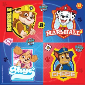 Paw Patrol Helden-Servietten, 16 Stück, 33 x 33 cm