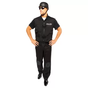 Nemecký policajný kostým SWAT pre dospelých, veľkosť S