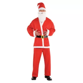 Červený kostým pre dospelých Santa Clausa, veľkosť M/L