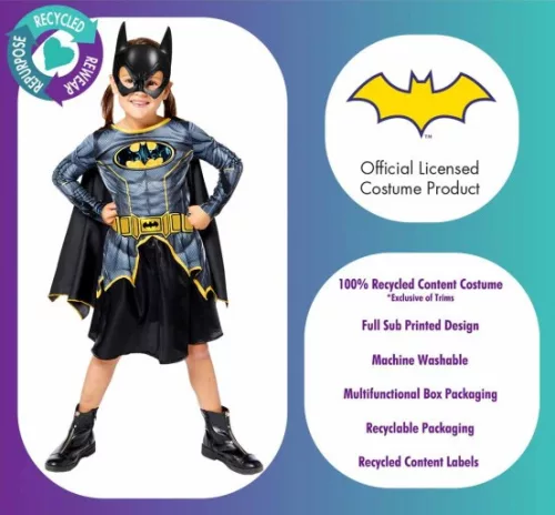 Kostim Batgirl Shadow Princeze 3-4 godine