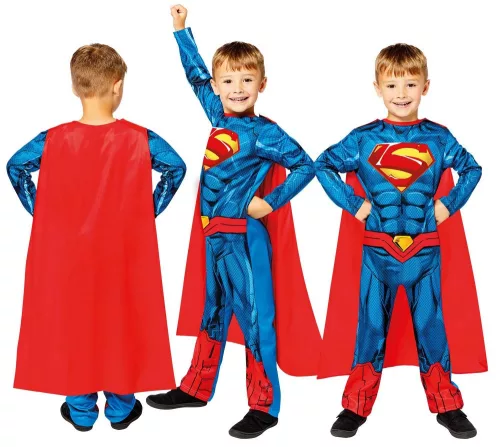 Superman Sky Defender Kostüm 10-12 Jahre