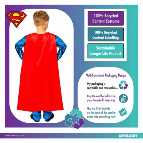 Superman Sky Defender Kostüm 10-12 Jahre