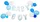 Baby-Junge-Folienballon, Ballonset