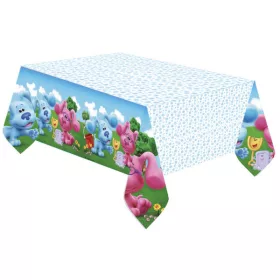 Zabavni papirnati stolnjak s azurnim tragovima 120x180 cm