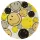 Emoji Smiley Originals Pappteller, 8 Stück, 23 cm