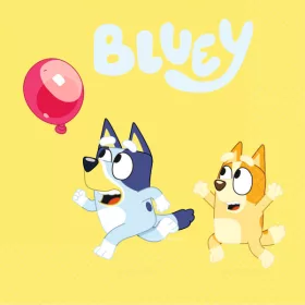 Bluey-Witz-Servietten, 16 Stück, 33 x 33 cm