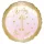 Első születésnap Pink fólia lufi 43 cm