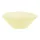 Gelbes Vert Decor sechseckiges tiefes Teller-Set, 6-teilig, 15,8 cm