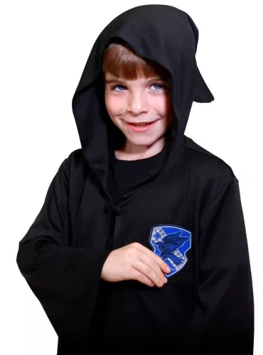 Kostým Harryho Pottera s odznakmi domčekov na suchý zips, 6-10 rokov