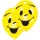 Balóny Emoji Smile, 8 ks, 10 palcov (25,4 cm)