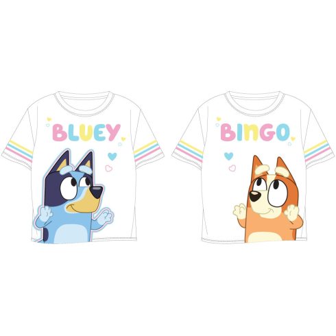 Bluey Bingo gyerek rövid póló, felső 92-116 cm