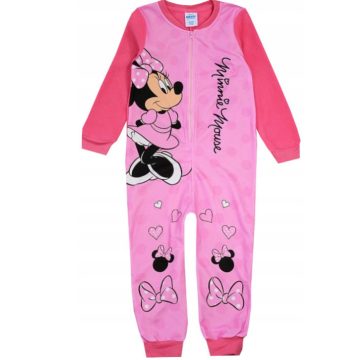 Disney Minnie gyerek hosszú pizsama, overál 2-8 év