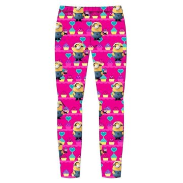 Minyonok Cupcake gyerek leggings 4 - 9 év / 104 - 134 cm