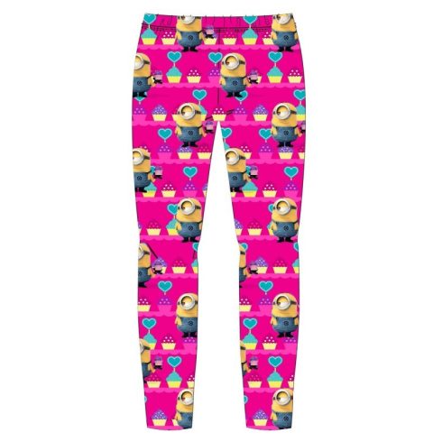 Minyonok Cupcake gyerek leggings 104-134 cm