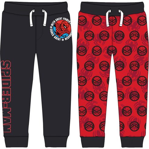 Pókember Power gyerek hosszú nadrág, jogging alsó 4 - 7 év / 104 - 122 cm