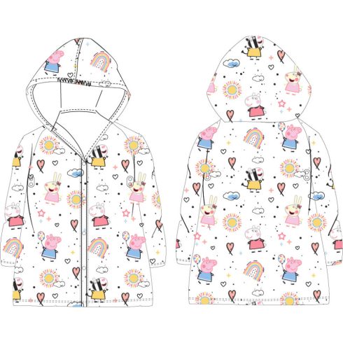 Peppa malac Sunny Day esőkabát 98-128 cm