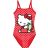 Hello Kitty Red gyerek fürdőruha, úszó 4 - 9 év / 104 - 134 cm