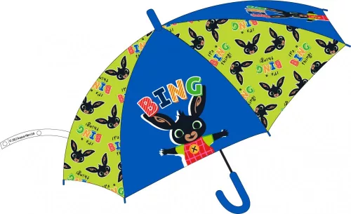 Bing Thing Green dječji poluautomatski kišobran Ø74 cm