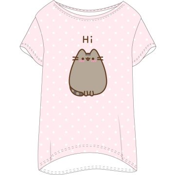 Pusheen Dots női rövid hálópóló L